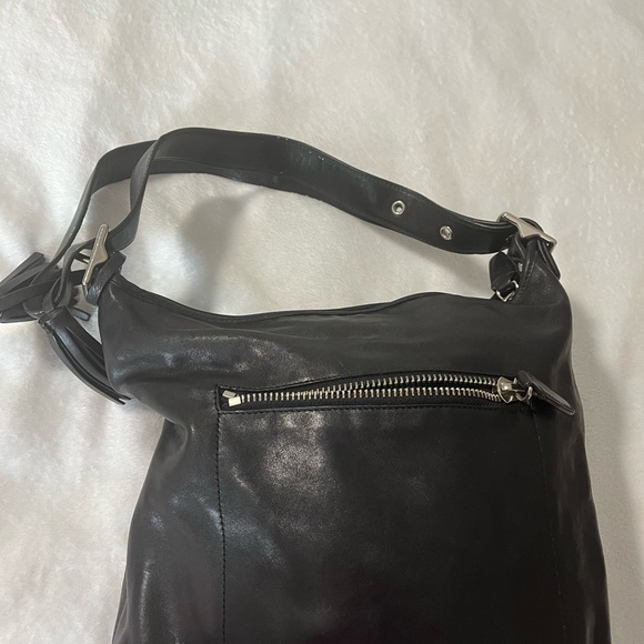 Black Hobo Leather Bag Coach - Picture 4 of 6